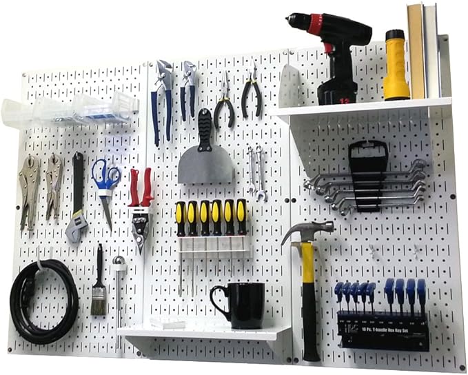 Wall Control 4 ft. Metal Pegboard Organizer