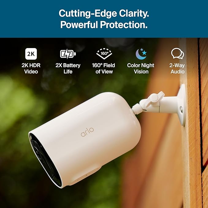 Arlo Pro XL Security Camera 2K HDR