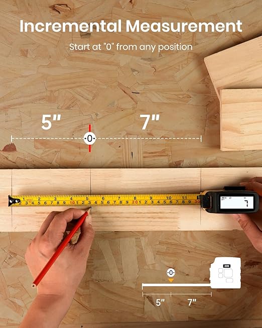 3-in-1 Digital Tape Measure