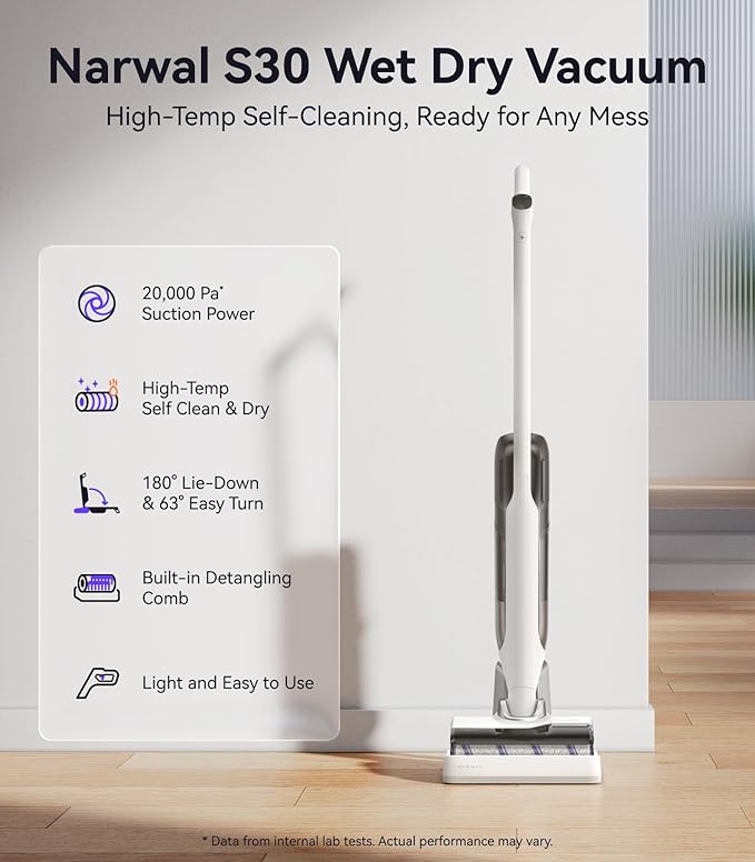 NARWAL S30 Wet Dry Vacuum Cleaner