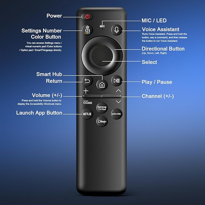 BN59-01432A TM2360E Rechargeable Voice Remote