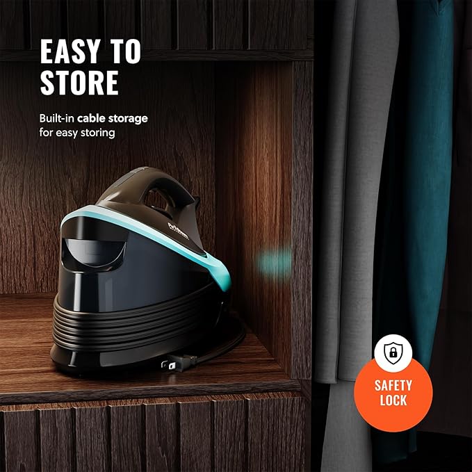 Pursteam Steam Station Max Ceramic Soleplate Steam Iron