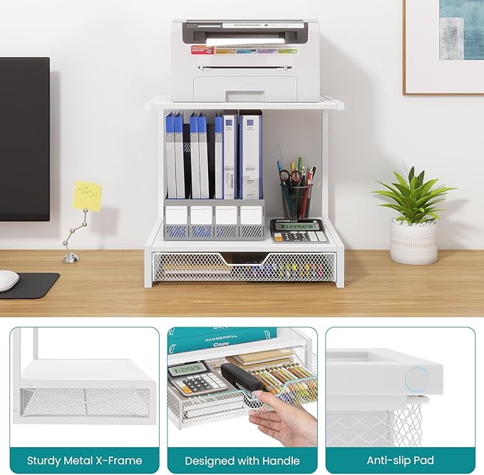 ELITEROO Printer Stand for Desk
