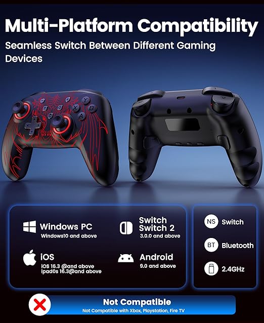 ELISWEEN Wireless Gaming Controller