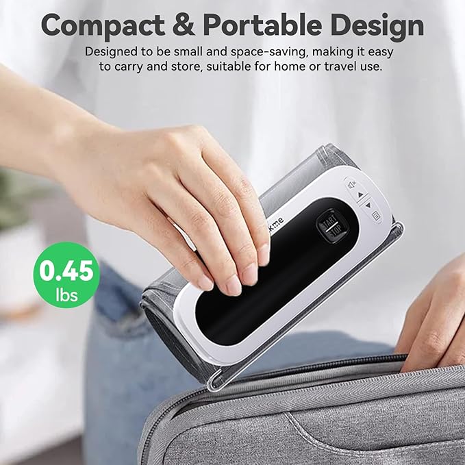 Checkme Rechargeable Blood Pressure Monitor, Automatic Upper Arm BP Machine