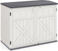 Tangkula 20 Cu.Ft Large Outdoor Storage Cabinet w/Adjustable Shelf