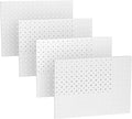 EVERHANGER Metal Pegboard Panels, Heavy Duty Pegboard Wall Organizer, Garage