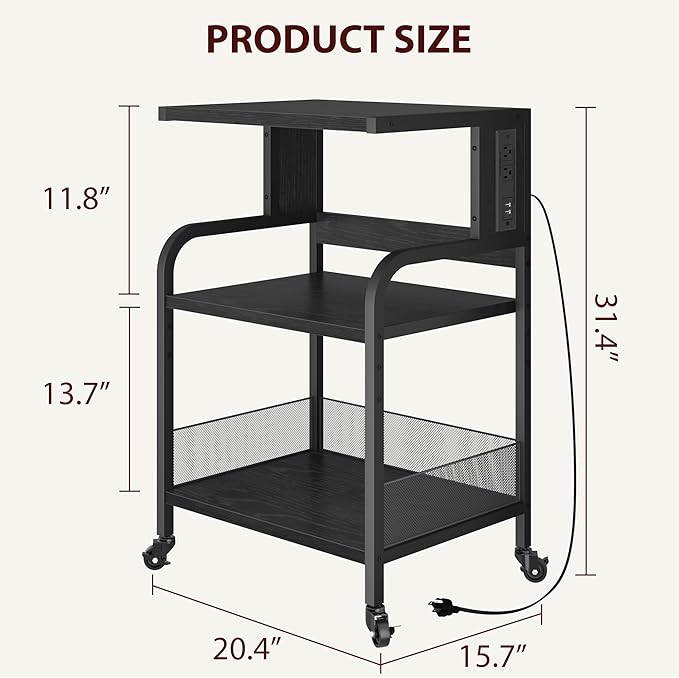 Garvee 3-Tier Large Printer Stand