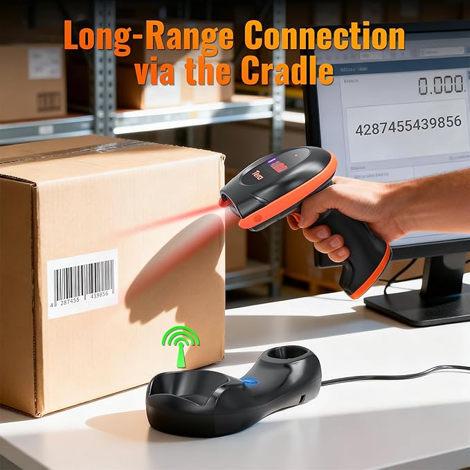 Tera Pro Series Wireless 1D 2D QR Barcode Scanner