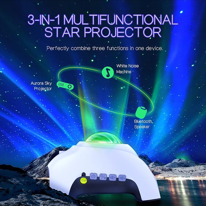 Northern Galaxy Light Aurora Projector