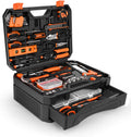 328-Piece Home Tool Kit with Detachable Drawer Storage Case