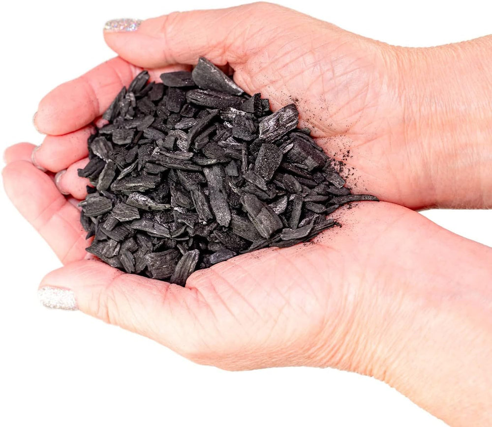 GARDENERA Horticultural Charcoal for Indoor Plants [4-Quart Bag] Black Diamon...