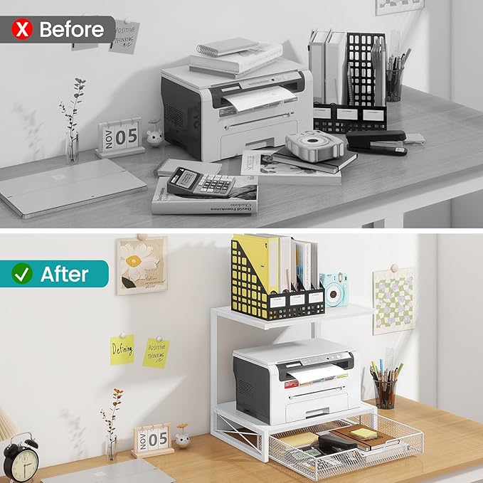 ELITEROO Printer Stand for Desk