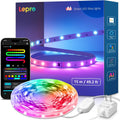 Lepro S1 AI LED Strip Lights for Bedroom - 50ft Smart RGB Light Strips