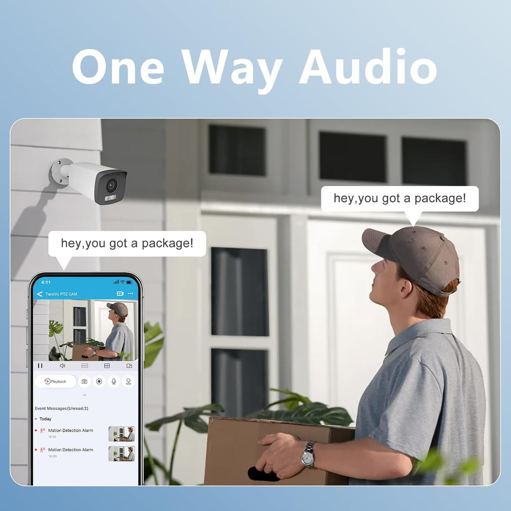 unilook 4mp bullet poe camera, wired security ip showing dimensions
