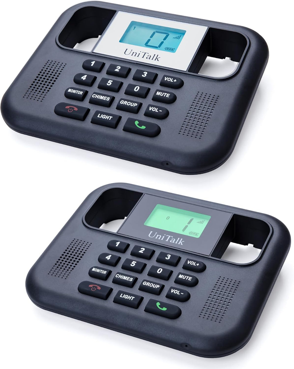 UniTalk Wireless Intercoms for Home & Office, Two-Way Real-time Full-Duplex