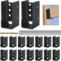 16-Pack 2x4 Joist Hangers Concealed Flange Deck Framing Bracket