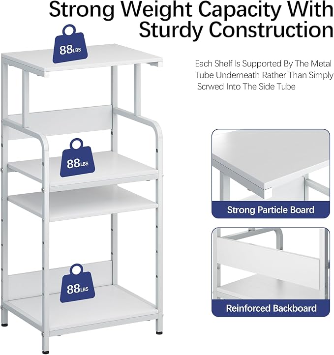 Arbuxzuy 4-Tier Printer Stand