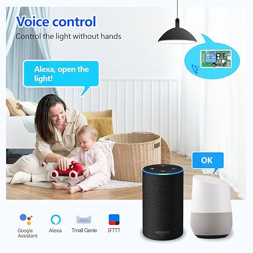 DieseRC 4x1 Channel WiFi Smart Switch