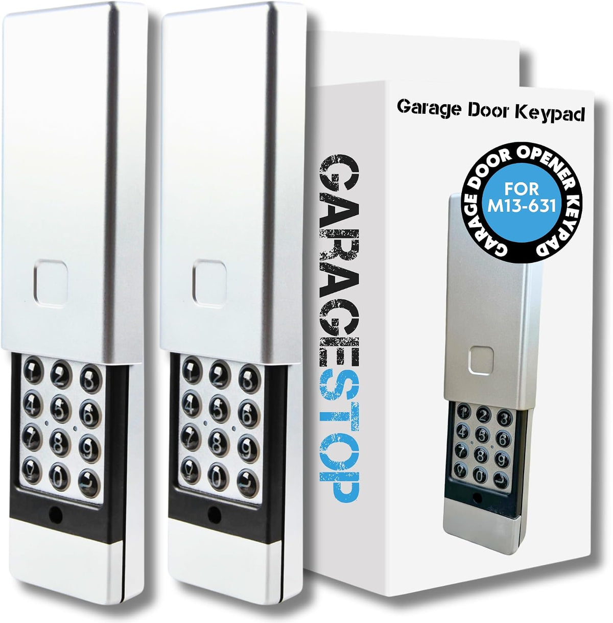 2X Garage Door Keypad for Marantec M13-631, Wireless Keyless Entry 315MHz