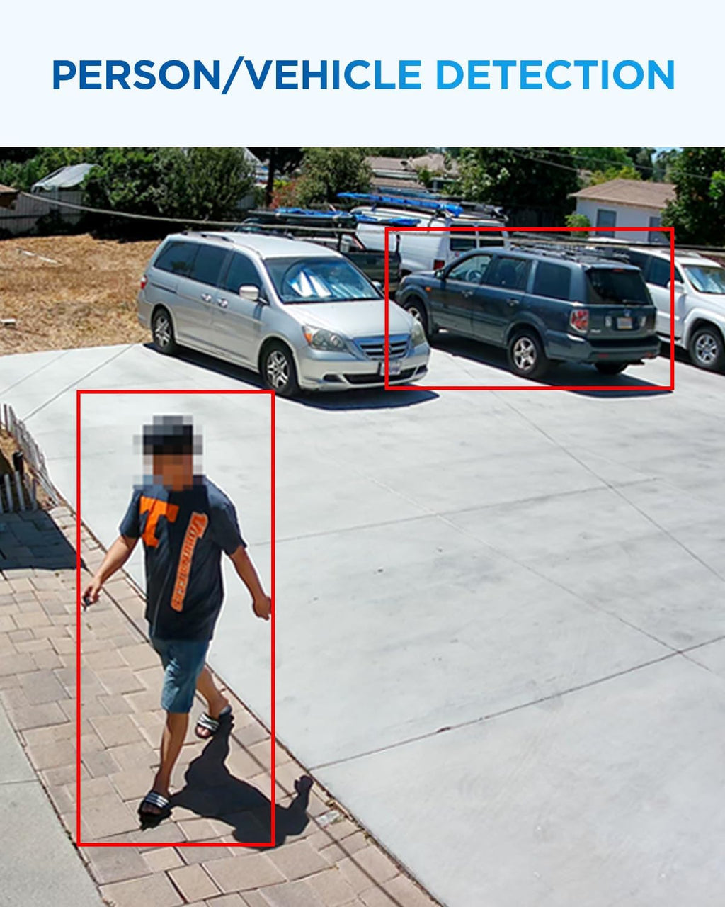 4covr 16 channel security camera system poe with, side view