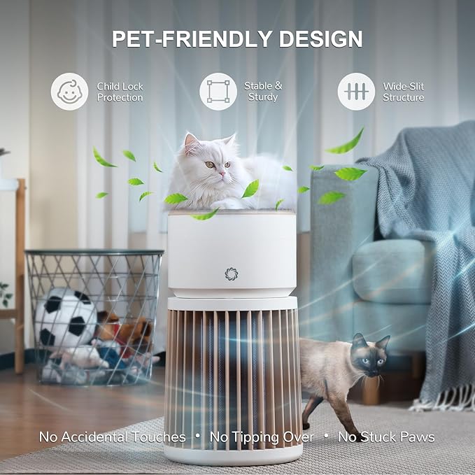 Airthereal Pet Air Purifier for Large Room up to 3500sq.ft