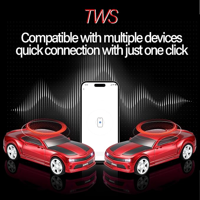 WSTER Sports Car Model Bluetooth Speaker