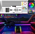Jushope Interior Car LED Strip Lights, Acrylic LED Lights
