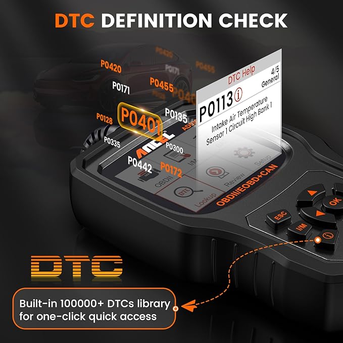 ANCEL AD530 OBD2 Scanner-Upgraded AD310, Car Code Reader