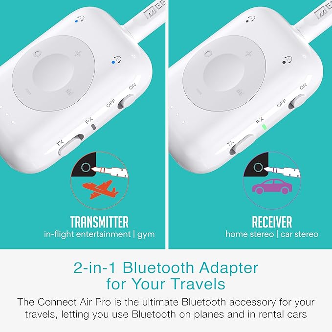 MEE audio Connect Air Pro Bluetooth Wireless Audio Transmitter & Receiver
