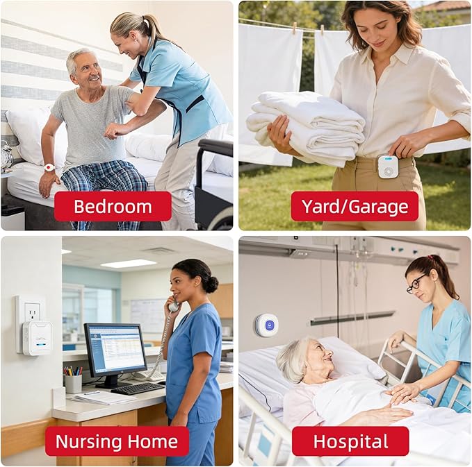 CallToU Caregiver Pager Wireless Call Button
