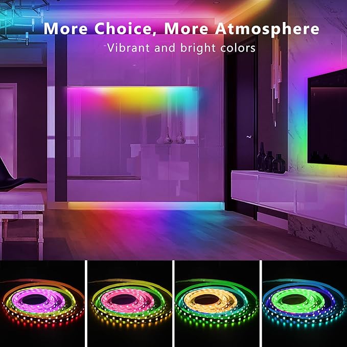 DAYBETTER Smart IC LED Strip Lights, BGRIC LED Lights