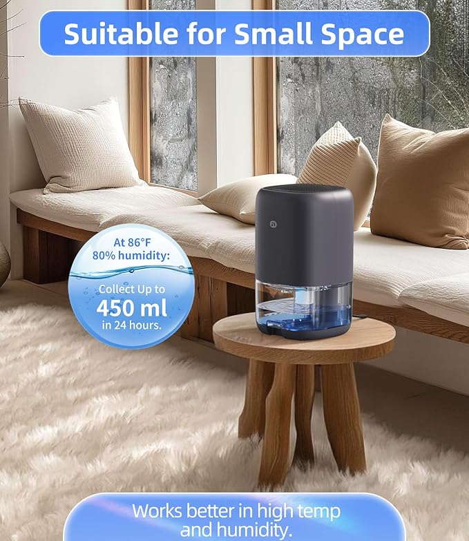 Dehumidifier, 35 OZ Small Dehumidifiers