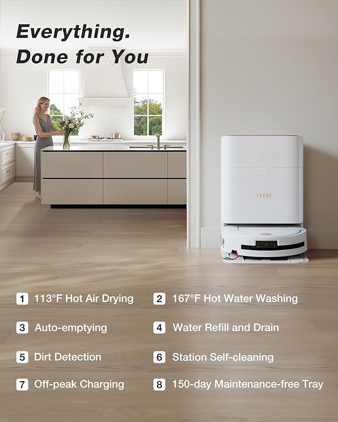 Yeedi M14 Plus Robot Vacuum and Mop