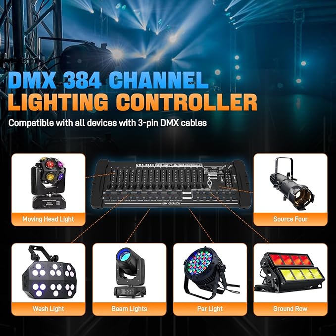 DMX 384 Channel Lighting Controller