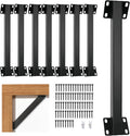 Heavy Duty Pergola Brackets Kit-8PC 45° Angle Support Brackets