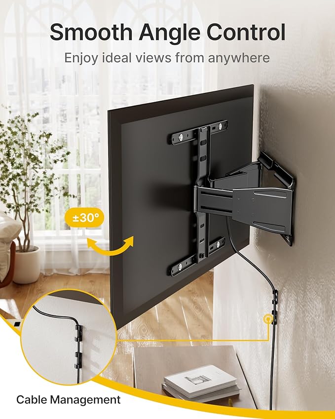 monTEK 0.77" Ultra Slim TV Wall Mount