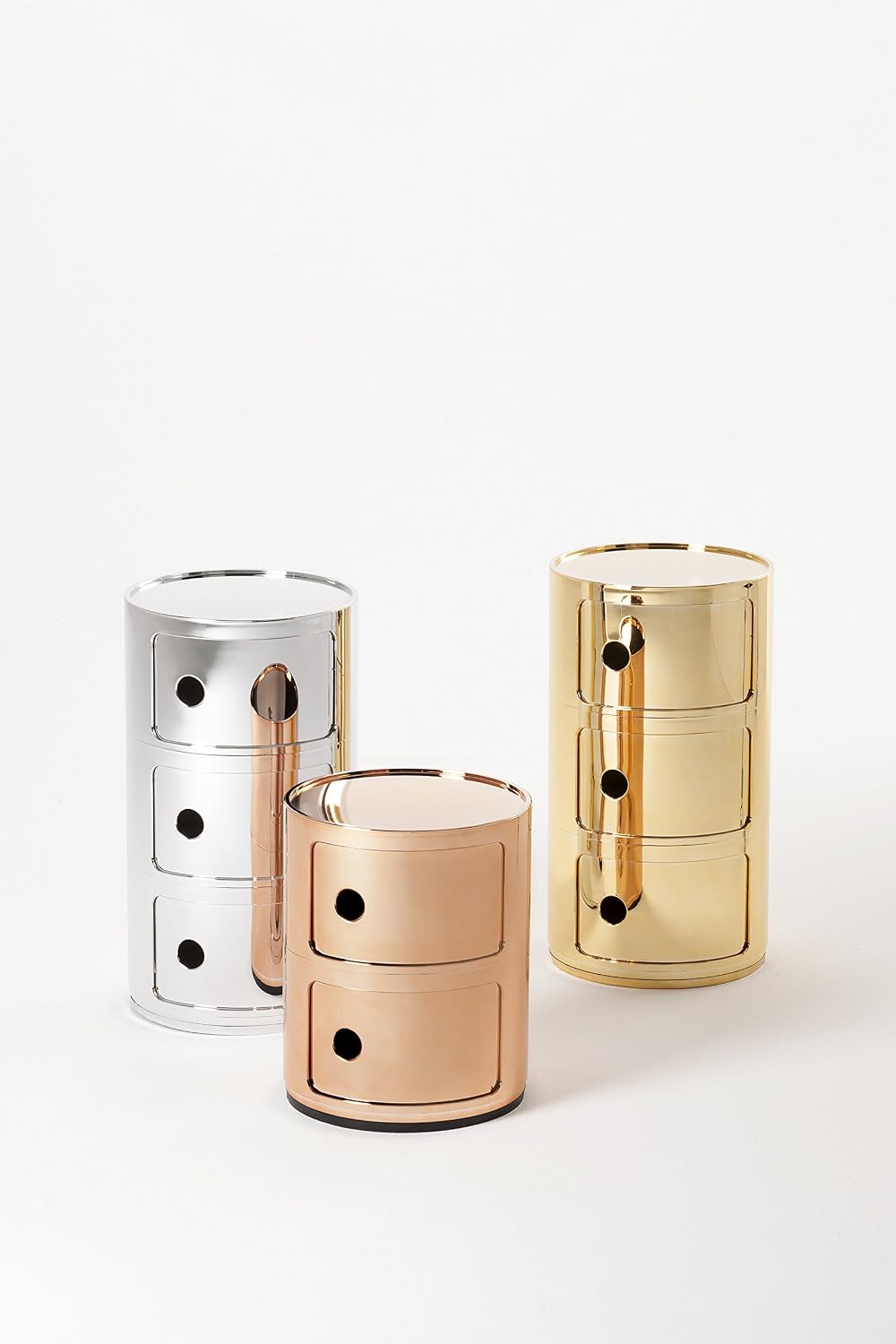 kartell 5967/rr componibili drawers by anna castelli ferrieri, package contents
