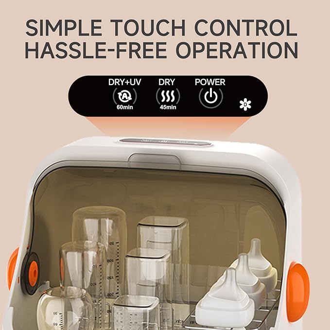 Baby Bottle Sterilizer and Dryer – UV Sterilizer 20L Large Capacity, Hot Air
