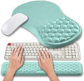 Hokafenle 2 in 1 Ergonomic Mouse Pad Wrist Support & Wrist Rest