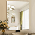 Mirrorons Bathroom Mirror 28"×36", Modern Bathroom Vanity Mirror, Frameless