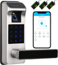 Smart Door Lock, Heavy Duty 5 in 1 Keyless Entry Door Lock, Full App