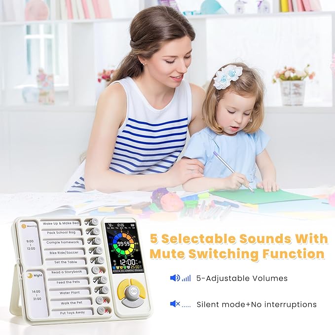 5 IN 1 Visual Timer for Kids/Adults
