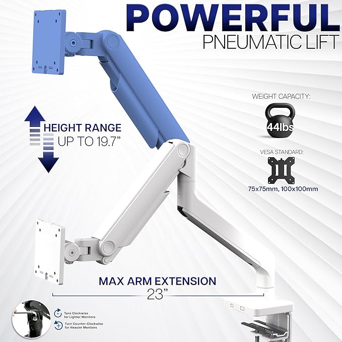VIVO Heavy Duty Aluminum Ultrawide Monitor Tension Arm