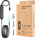 Autel MaxiVideo MV108S USB Endoscope, Waterproof 8.5mm Imager Inspection Camera with Light, 1920x1080 HD 2MP Borescope for Autel Scanner & PC, Upgrade of MV108 MV105, Snake Camera with 1M Cable