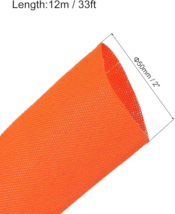 MECCANIXITY Braided Cable Sleeves Heat Shrinkable Fabric Sleeving, Network