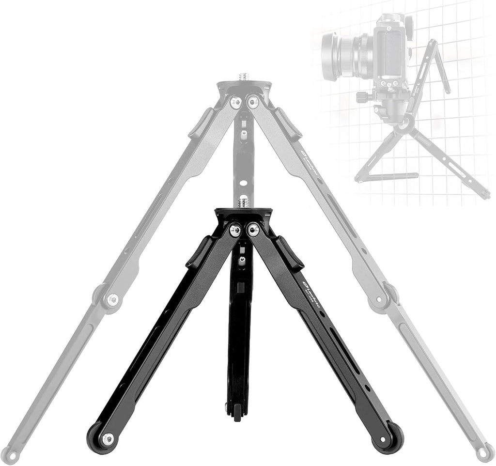 LEOFOTO Aluminum Mini Table Tripod, Weight 162g/0.35lb, Maxload 5kg/11lb