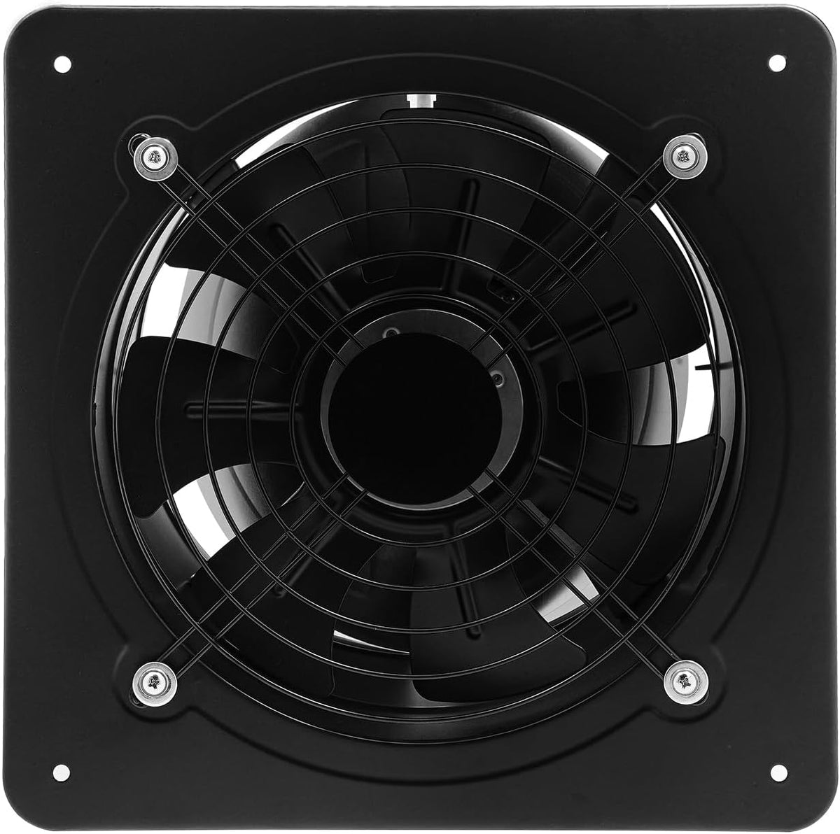 XUFOPLY 10 Inch Exhaust Fan, 110V 100W Wall Mounted Vent Fans 2600RPM Kitchen