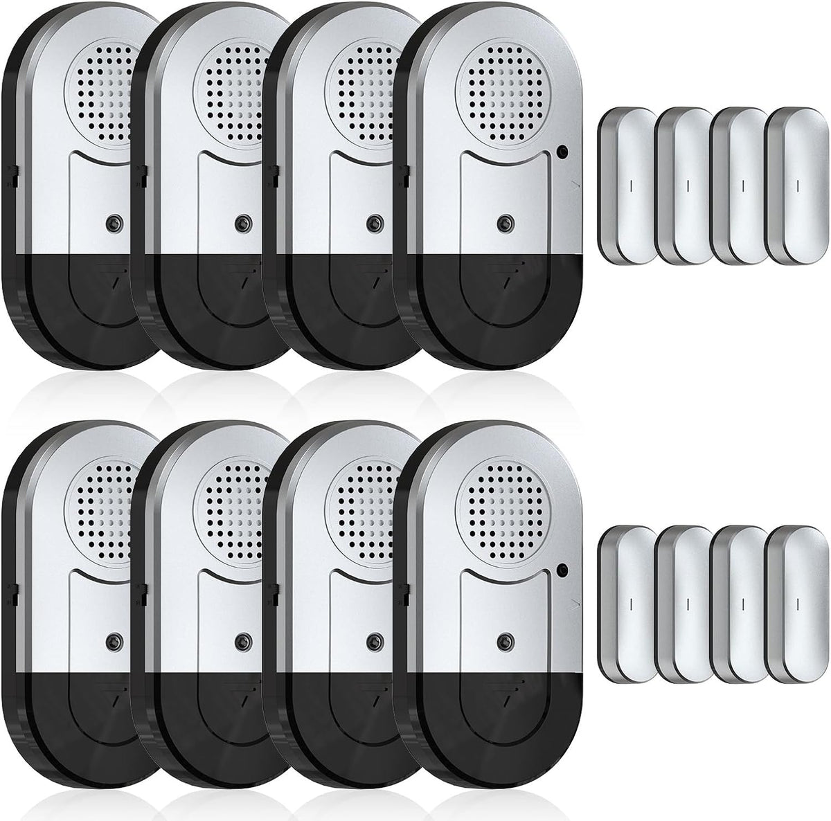 Sanjie Door Alarms When Opened, Door Window Alarm Sensors (8 Pack)