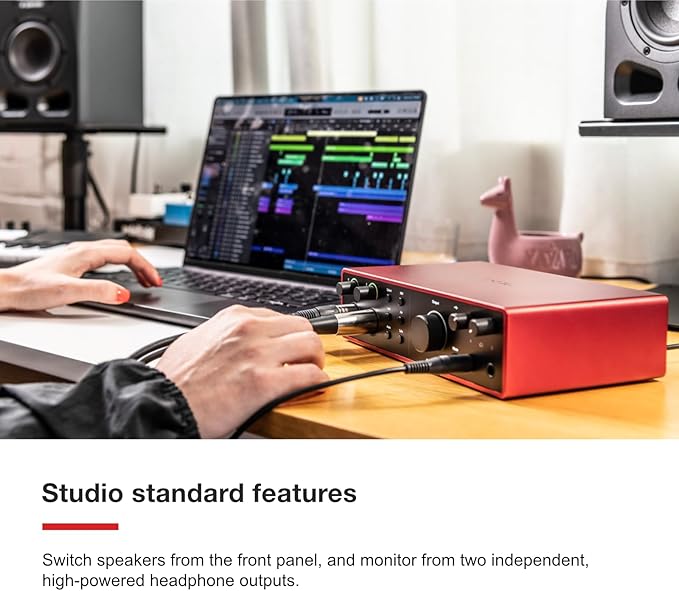 Focusrite Scarlett 16i16 4th Gen USB Audio Interface,